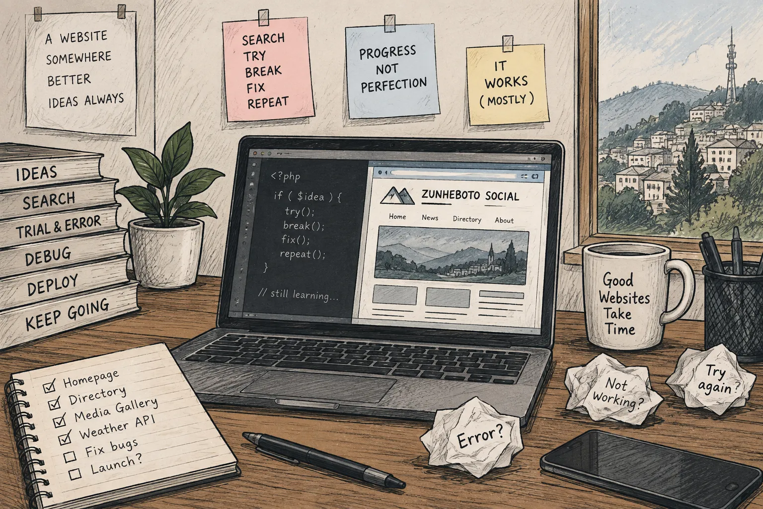 I Tried Building a Website Without Knowing Exactly What I Was Doing